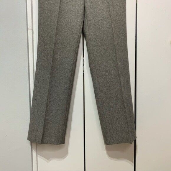 Le Suit Women Dress Pants Sz 2P Tweed Trouser Gray - Picture 10 of 11